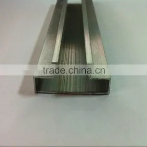 Display Showing Stand Aluminum Hanger Slatwall Insert Fitting With MDF Board thumbnail-3
