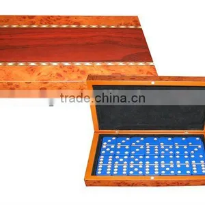 Maple Leaf Domino Box for Double Six Domino thumbnail-1