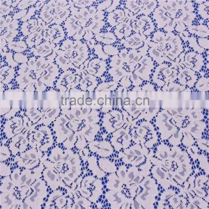 French Jacquard Beautiful Cotton Knit Fabric for Evening Dress thumbnail-2