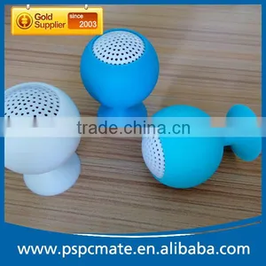 Red Wine Glass Shaped Mini Wired Silicon Speaker With Suction Cup thumbnail-6