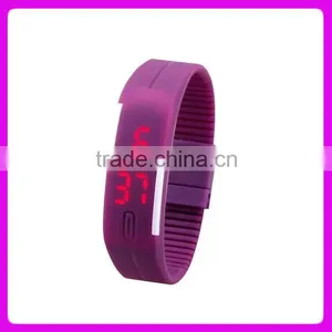 Silicone Touch Screen Watch a Pedometer,Wrist Strap Pedometer thumbnail-1