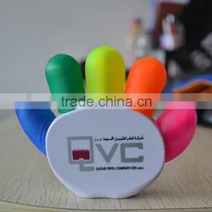 Hot Selling Palm Highlighter With Logo Hand Shaped Highlighter Makeup thumbnail-1