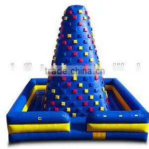 20ft Tall Amusement Challenge Rock Climbing Inflatable thumbnail-2
