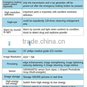 Medical X-ray Equipments & Accessories Properties High-performance x Ray Baggage Scanner thumbnail-4