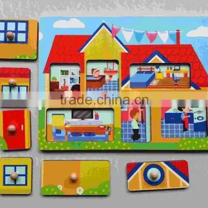 Hot Selling Wooden Educational Kids Puzzle Toys thumbnail-2