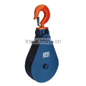 Single Wheel Pulley With Hook thumbnail-1