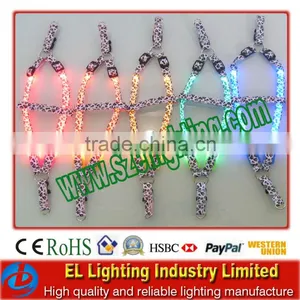 Led Flashing Pet Harness ,waterproof el Dog Harness thumbnail-1