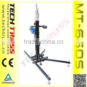 Telescopic Lifting Trussing Tower , Handwinch Lighting Stand thumbnail-3