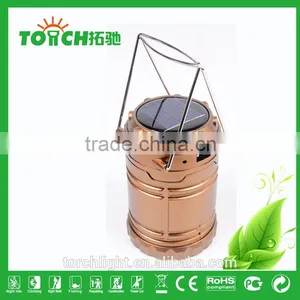 Multi Rechargeable LED Lantern Solar AA Battery and DC Charger Outdoor Cheap Camping Lamp Portable Barn Lantern thumbnail-2