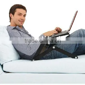 Etable Portable Laptop Table Notebook Desk With 10000mAh Power Bank & Cooling Fan thumbnail-1