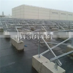 PVSolver Solar Flat Roof Mounting System Installation Bracket thumbnail-1