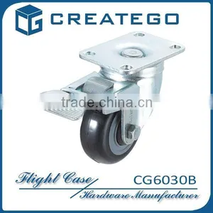 Braked Swivel Trundle Wheel thumbnail-1