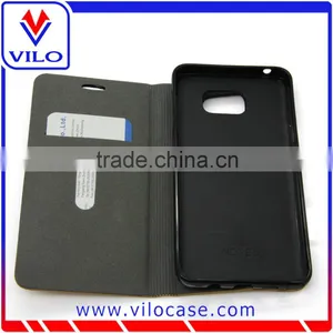 QR Code Local Language Slim Smart Leather Cover for Samsung S6 thumbnail-4
