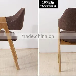 High Quality Modern Elegant Wooden Rest Hotel Room Chairs thumbnail-2