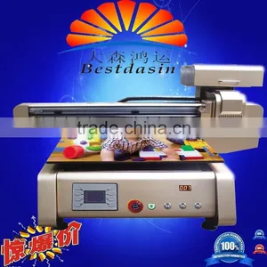 a1 uv Flatbed Printer With LCD Touch Panel/ Ball Screw Drive/ Powerful Servo Motor a1 UV Printing Machine thumbnail-1
