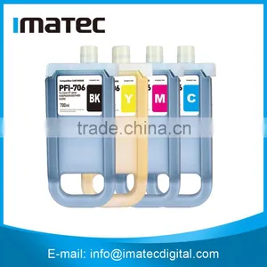 IPF9400 Pigment Ink Tank PFI-706 in 700ML for Canon, With Chips Plug and Play thumbnail-1