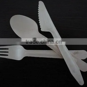 Wooden Knife, Fork, Spoon thumbnail-1