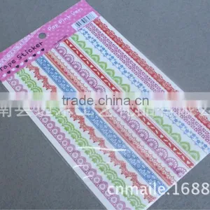 2014 Latest Adhesive Hollow Out Sticker thumbnail-1