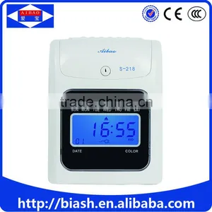 Punch Time Card Time Clock Attendance Machine thumbnail-1