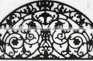 Half-round Cast Iron Metal Doormat thumbnail-4