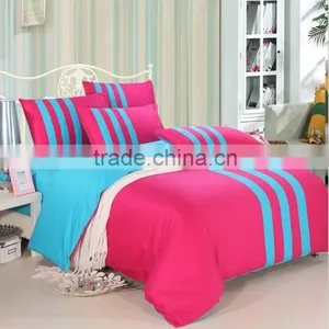 Pure Cotton Twill Printing Bedding Set, Stitching Color thumbnail-6