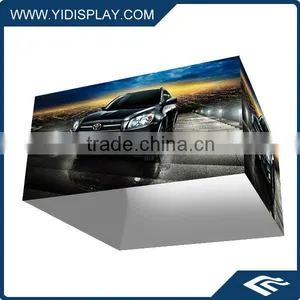 8ft Square Trade Show Hanging Banner thumbnail-1