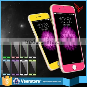 0.26mm Premium Tempered Glass Screen Protector for Iphone 6 Plus Color Tempered Glass Screen Protector thumbnail-3
