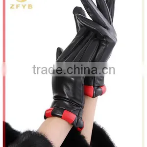 ZF 2678 Unique Design and New Style Leather Glove Manufacturers thumbnail-1