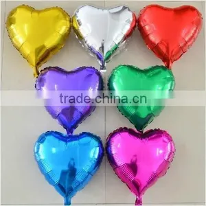 Wholesale 18Inch Heart Shape Foil Balloon For Wedding Decoration Quality Choice thumbnail-2