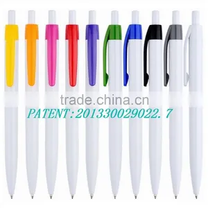 Promotion Cheap Best Writing Plastic Advertising Ball Pen Office & School Supplies thumbnail-1