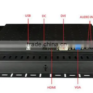 19" Inch Industrial Open Frame Touch Screen Monitor With Capacitive 10 Points Touch / USB VGA DVI thumbnail-4