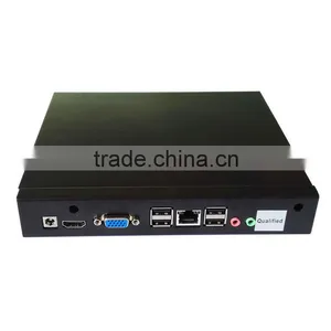 Cheap Intel Core i5 3317u Max 2.6G Mini PC Barebone System With 6*USB HDMI+VGA Dual Display HD4400 HD 4K 300M WiFi RJ45 Lan Port thumbnail-4