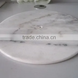 Natural Round Marble Stone Wall Clock Face thumbnail-5