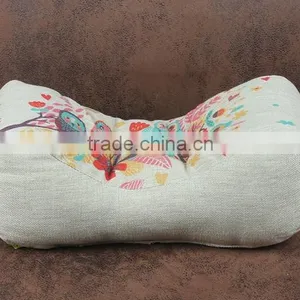 2015 New Cartoon Owl Digital Printing Waist Cushion Cover Thicken Office Pillow thumbnail-4