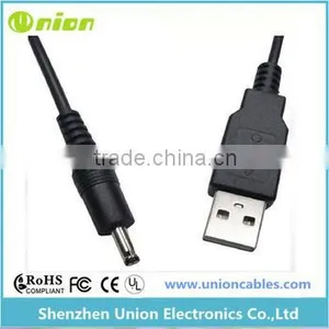USB to 3.5mm 1.1mm DC Barrel Connector Jack Power Cable thumbnail-1
