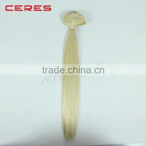 Factory Wholesale Natrual Color Yaki Brazilian Hair Cheap 100% Human Hair Clip In Hair Extension thumbnail-1