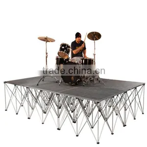 Portable Stage With Wheels Mobile Stage for Outdoor Concert & Event thumbnail-1