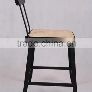 2016 New Design Iron Metal Type Dining Chair Vintage thumbnail-5