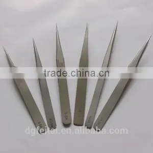 Vetus SA Eyelash Extension Tweezers Lash Extension Tweezers Sharp Pointed Eyelash Tweezers thumbnail-1