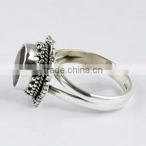 Oriental !! Amethyst 925 Sterling Silver Ring, Wholesale Silver Jewellery, 925 Silver Jewellery thumbnail-4