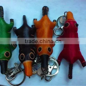 Wholesales Leather Animal Keychain For Man thumbnail-1