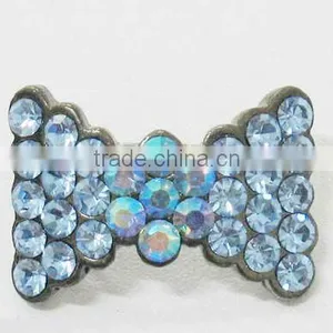 Colorful Buckle Diamond Shoe Accessories Bows thumbnail-1