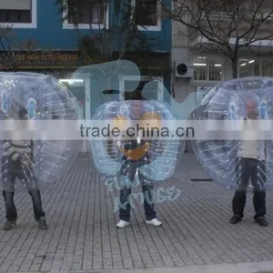 Funny Outdoor Sports Game Inflatable Bubble Ball for Football 1.5m thumbnail-1