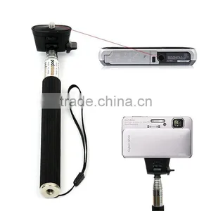 Selfie Extendable Wired Remote Shutter Handheld Selfie Stick Monopod For Phone thumbnail-4