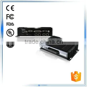 Intel D2550 CPU Atom Dual-core 1.8G 1*VGA 5*LAN 5*USB 2*COM 12GPIO Mini Computer pc thumbnail-1