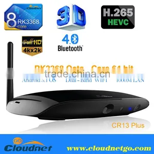 RK3368 Amlogic S912 Octa Core Android TV BOX 64 Bit A-53cortex XBMC Kodi Media Player AC 2G ROM 8G (16G) RAM With Remote Control thumbnail-1