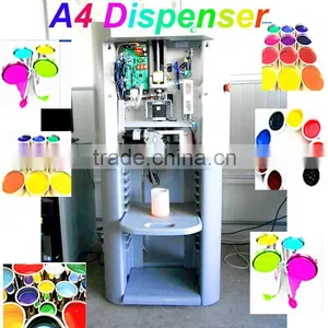 A2 0.077ml Accuracy Automatic Paint Color Tinter Machine/A4 600ML Colorant Sequential Dispenser thumbnail-1