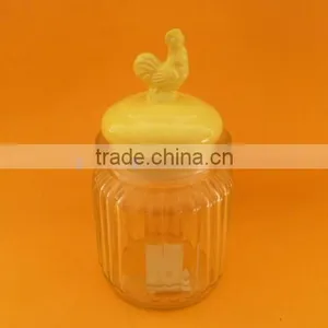 Glass Food Jar With Ceramic Lid thumbnail-2
