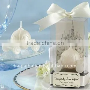 European Pumpkin Car Shaped Wedding Candles thumbnail-1