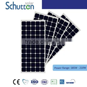 Top Choice!MONO-crystalline Solar Panel / Solar Module 185W 190W 195W 200W 205W 210W With TUV/IEC Certification thumbnail-1